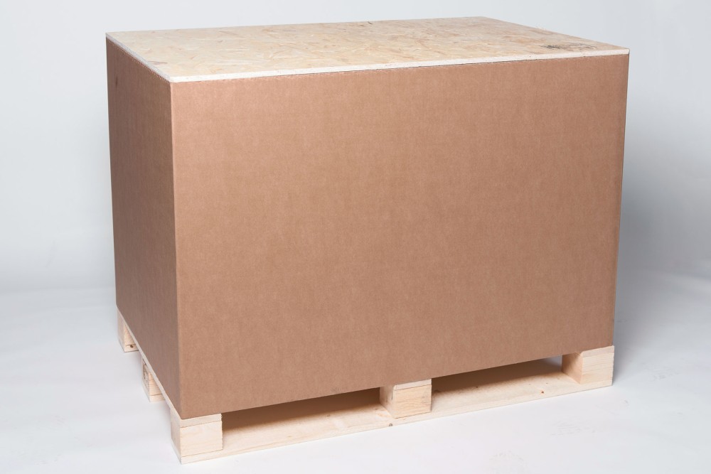 Zwei- bis Dreiwellige Wellpappezargen