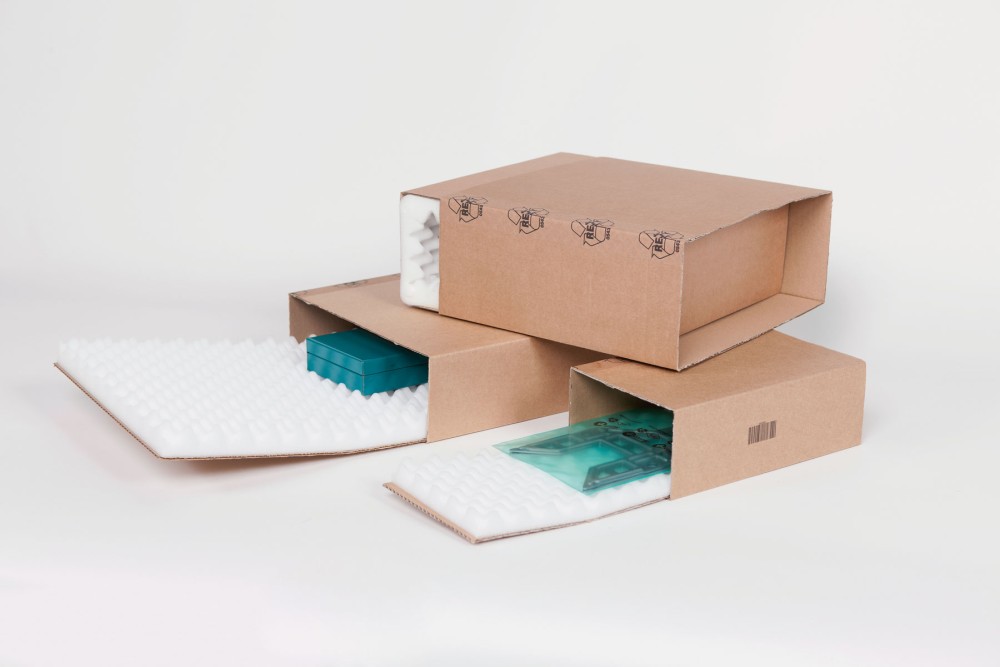 Wellpappe Schiebeschachtel