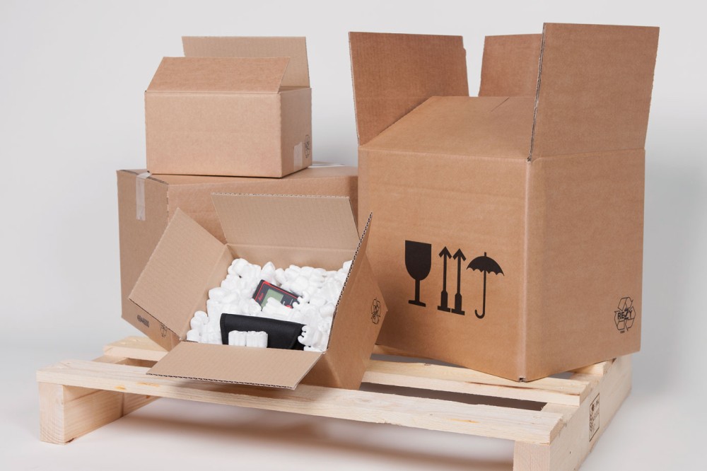 Euro-boxen aus Wellpappe