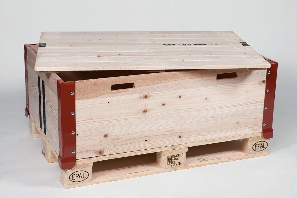 Mehrweg Paletten für SBB